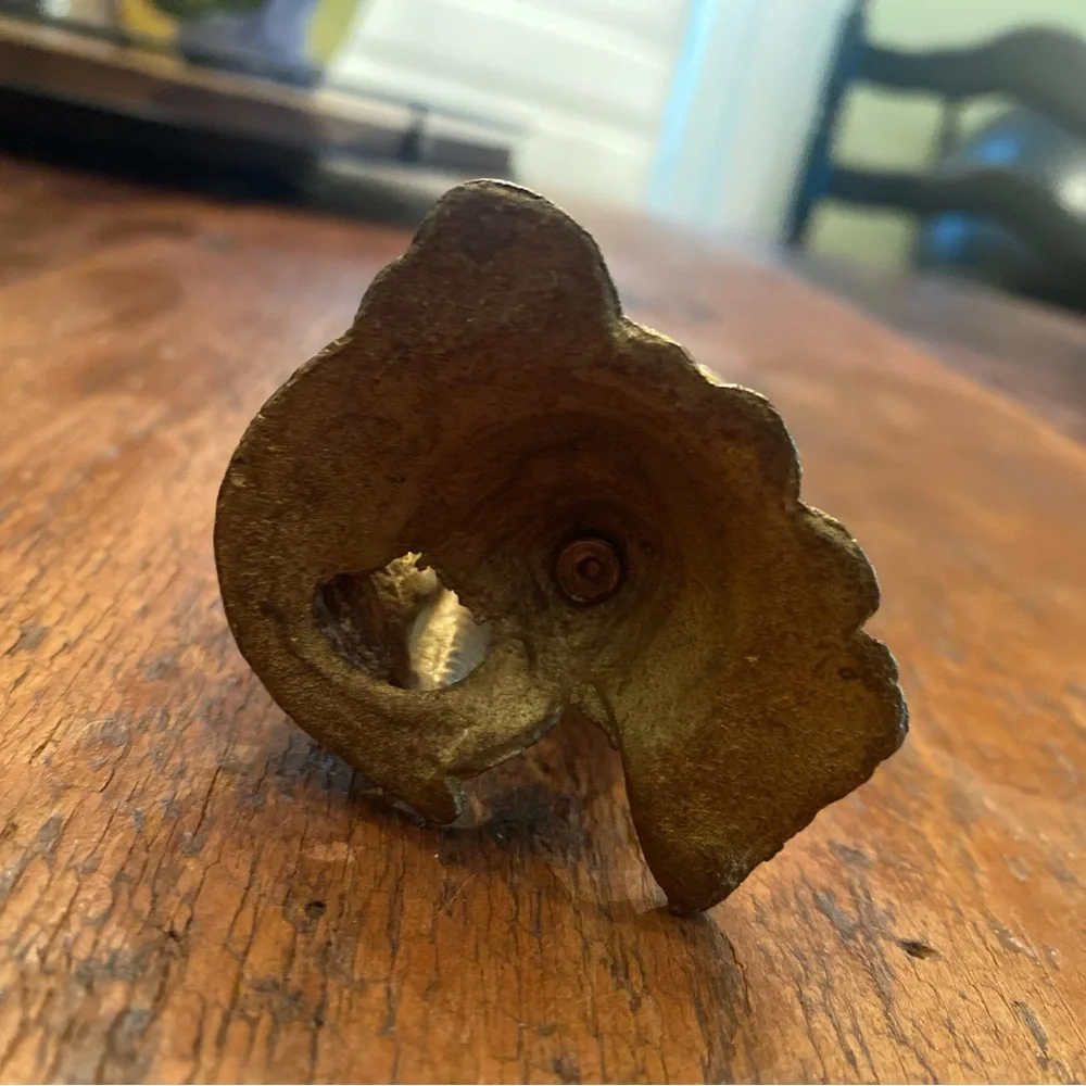 Charming Brass Squirrel Candle Holder Accent - Picture 4 of 6